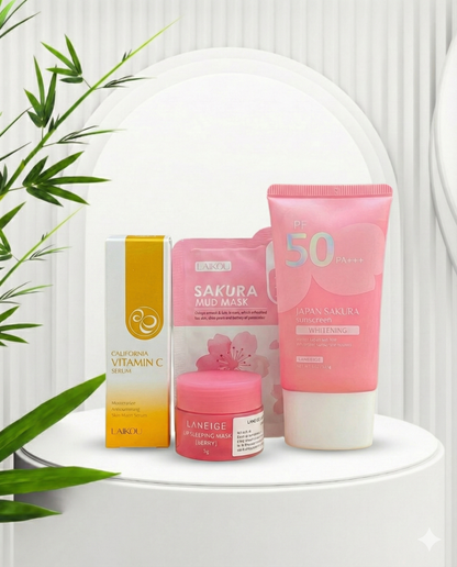 Sakura Glow SkinCare Combo (4 in 1)