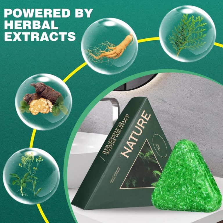 Nature Triangle Shampoo Bar For Women & Men