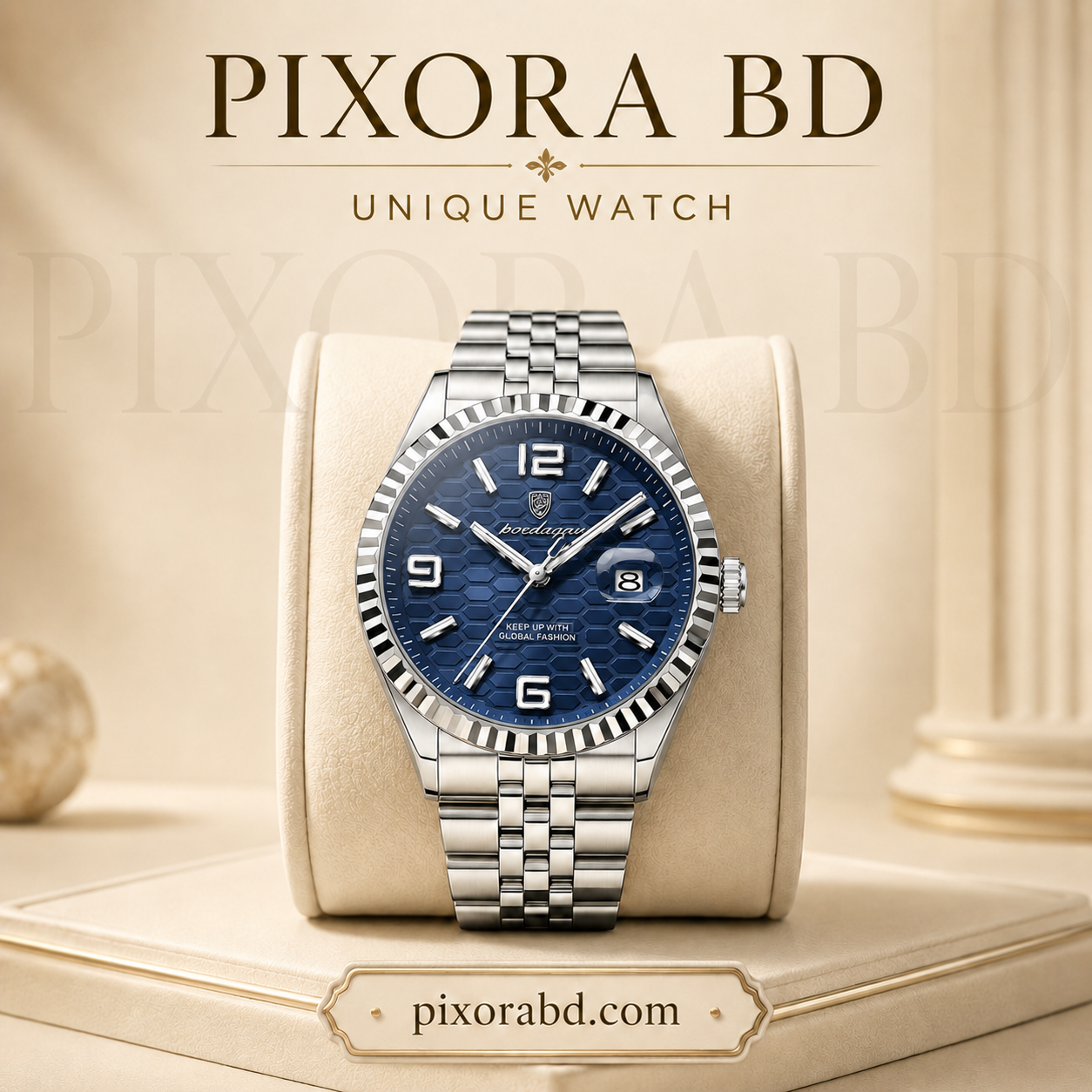 POEDAGAR 839Premium  – Blue Silver