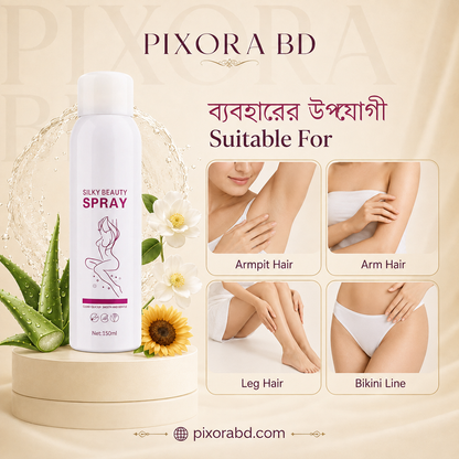 Hair Removal silky beauty Spray for Men and Women Skin Care