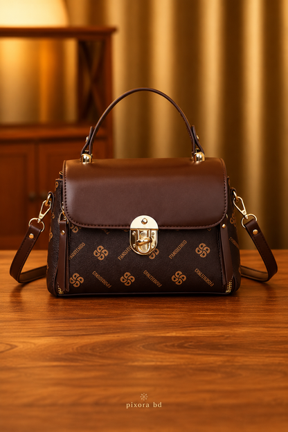 Trendy Stylish Leather Multi-Function Crossbody Hand & Shoulder Bag