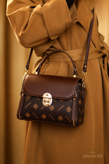 Trendy Stylish Leather Multi-Function Crossbody Hand & Shoulder Bag