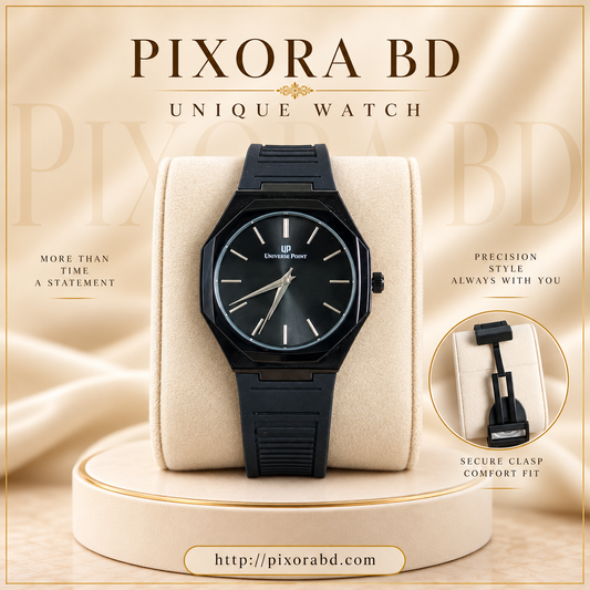 UP Strap Watch Full Black