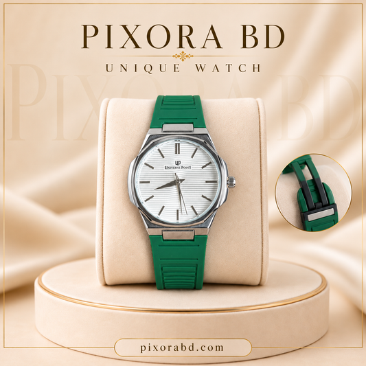 UP Strap Watch White Green
