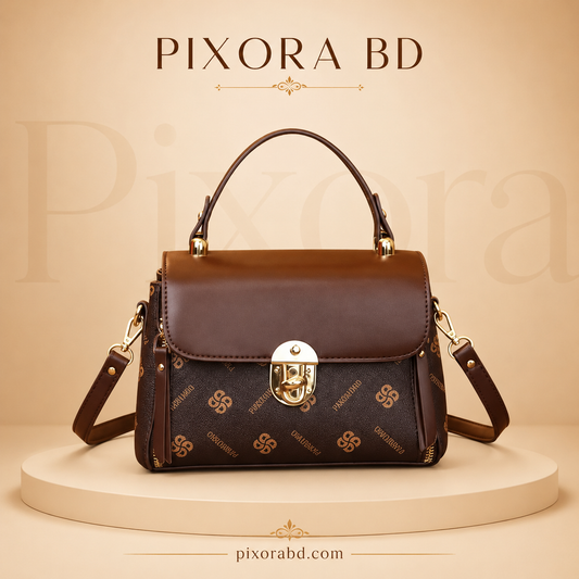 Trendy Stylish Leather Multi-Function Crossbody Hand & Shoulder Bag