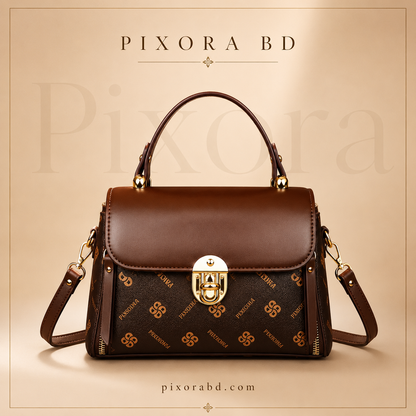 Trendy Stylish Leather Multi-Function Crossbody Hand & Shoulder Bag