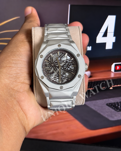 Hublot Metal Smoke Brown → HSB