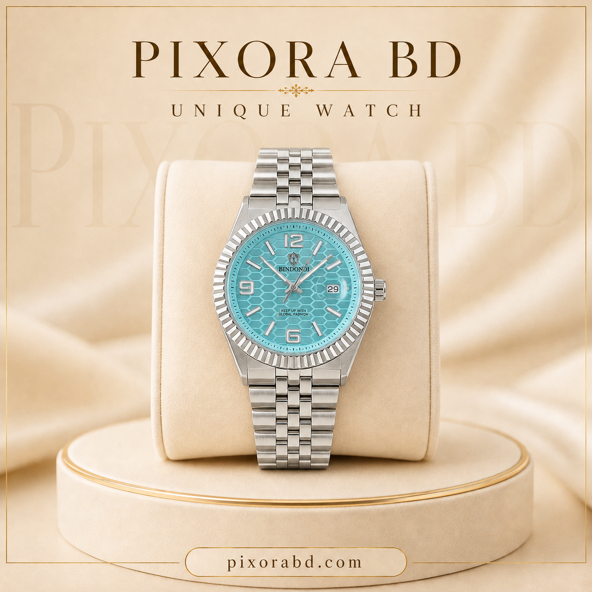 BINBOND B8181  Premium– Ice Blue Silver