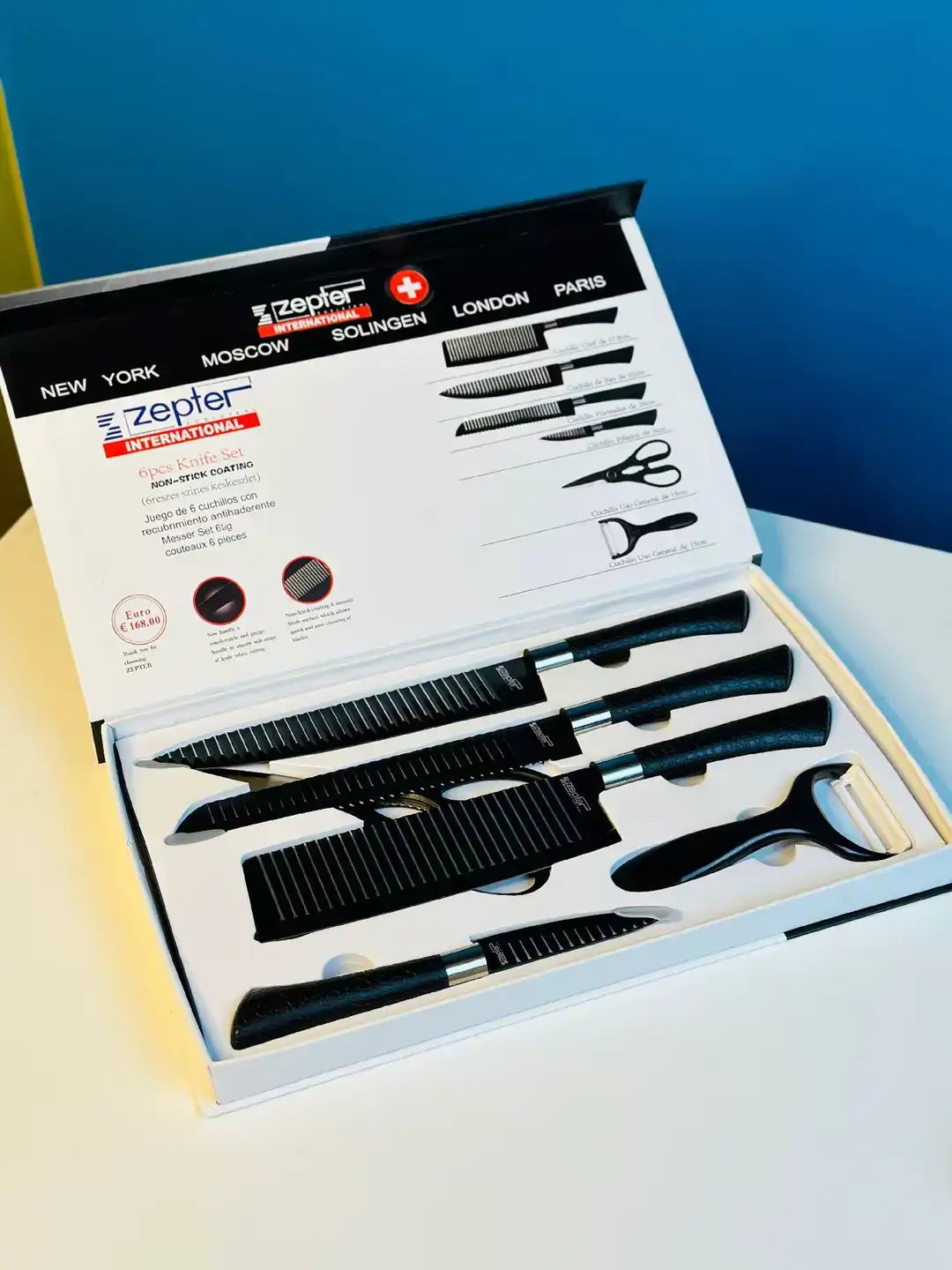 Zepter 6 pcs knife set